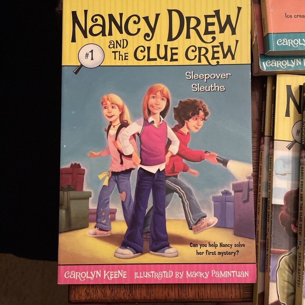 Nancy Drew #1- Sleepover Sleuths Carolyn Keene 2006 Paperback 9781416912552